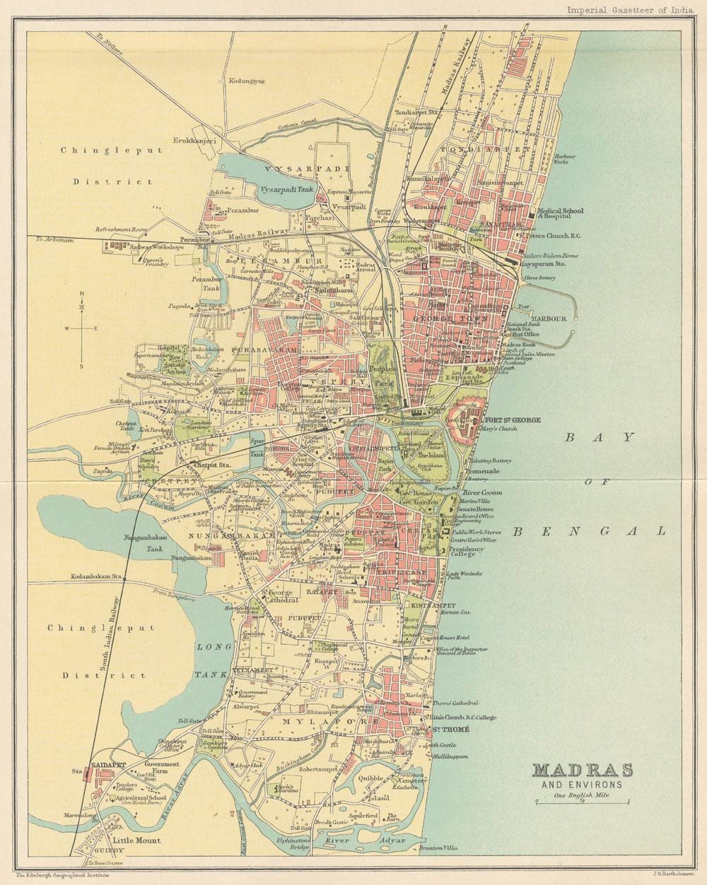 zaharra mapa Chennai