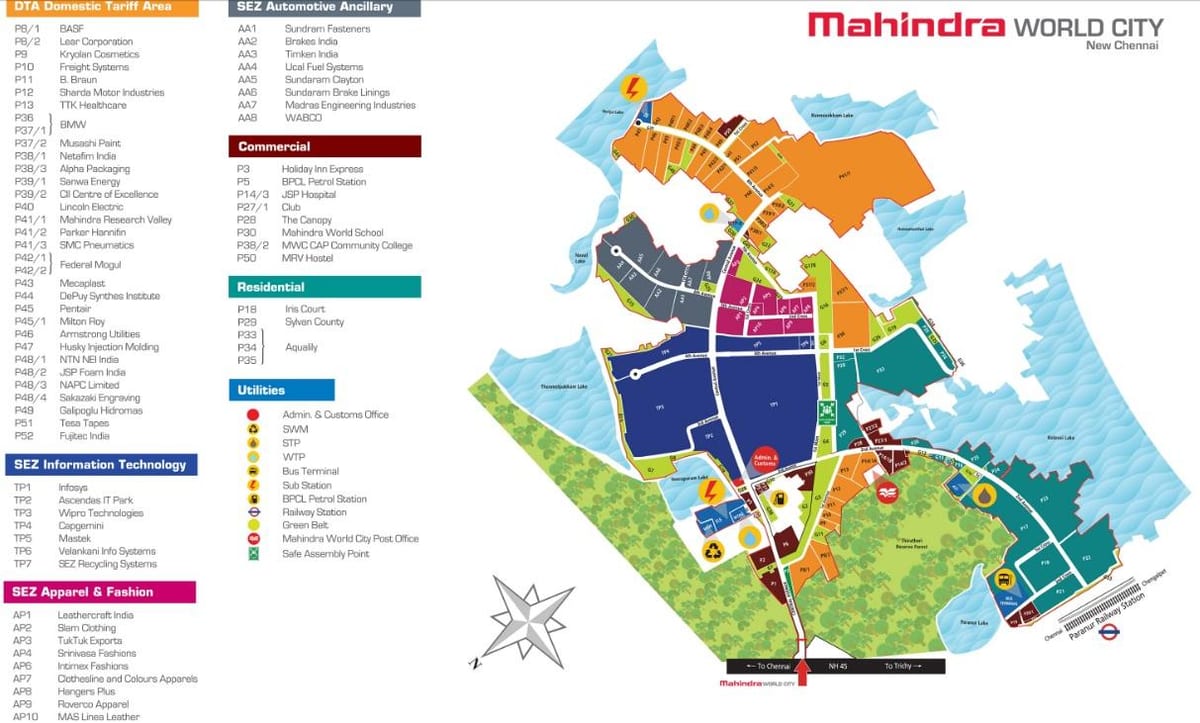 mapa Mahindra hiria Chennai